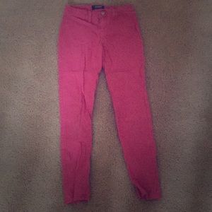 Girls pink jeans